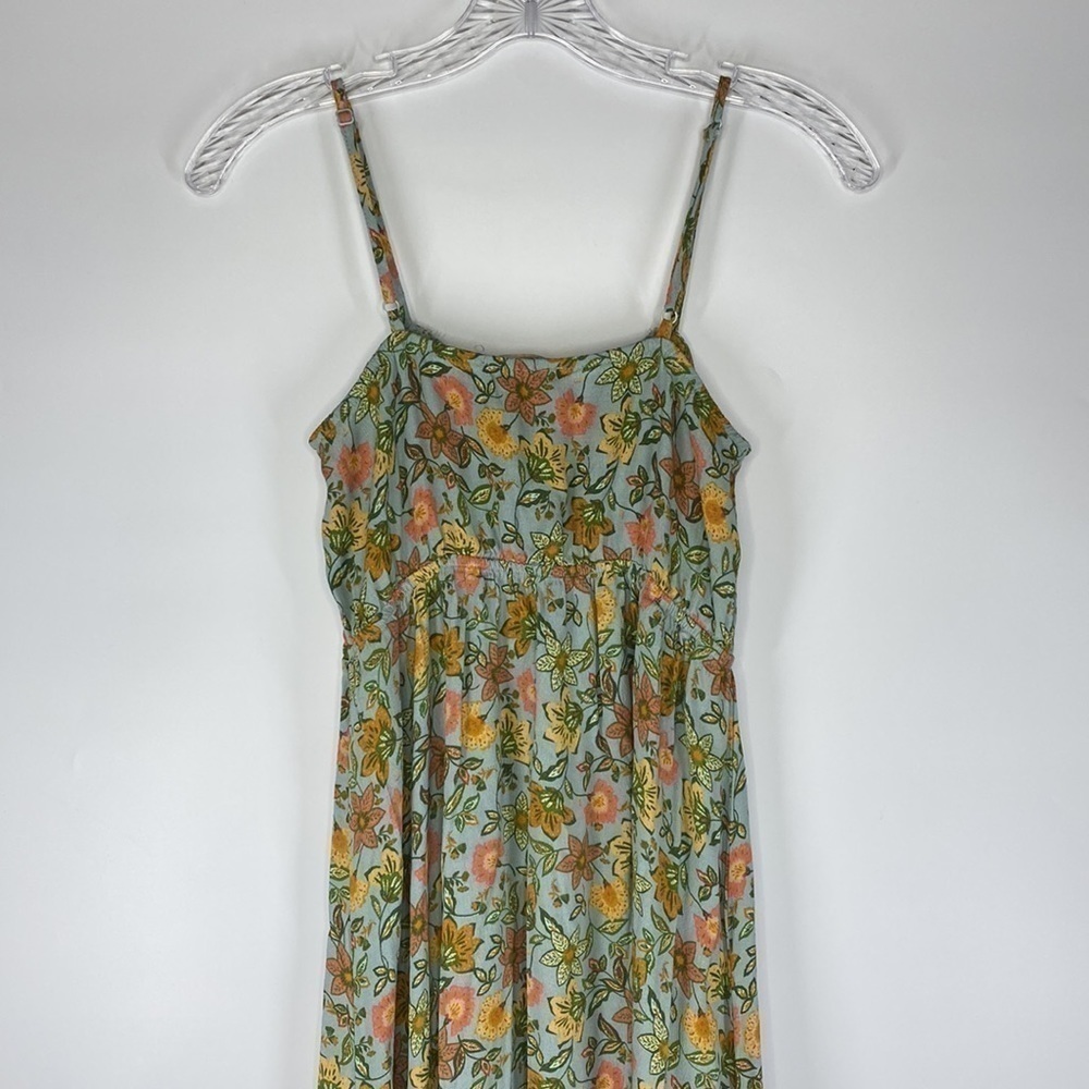 Olivaceous Floral Cottagecore Maxi Dress Size Medium - Picture 4 of 9